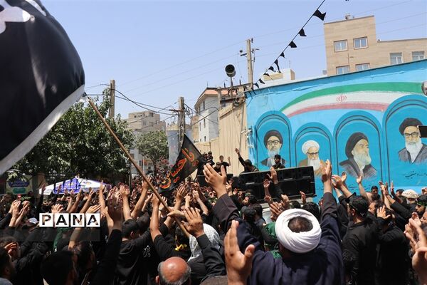 عزاداری روز عاشورا در شهرستان قدس