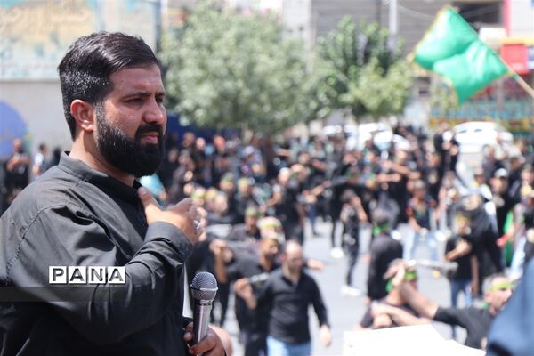 عزاداری روز عاشورا در شهرستان قدس