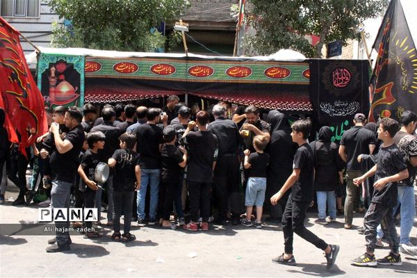 اجتماع بزرگ هیات عزاداری نصیرشهر در عاشورای حسینی