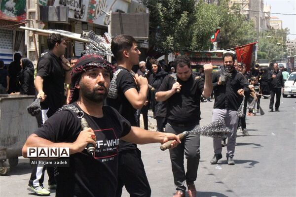 اجتماع بزرگ هیات عزاداری نصیرشهر در عاشورای حسینی