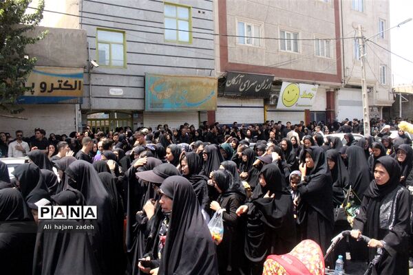 اجتماع بزرگ هیات عزاداری نصیرشهر در عاشورای حسینی