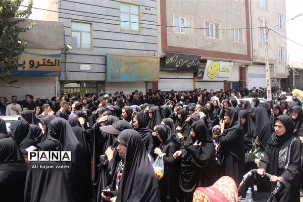 اجتماع بزرگ هیات عزاداری نصیرشهر در عاشورای حسینی