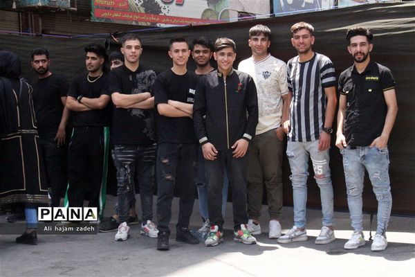 اجتماع بزرگ هیات عزاداری نصیرشهر در عاشورای حسینی