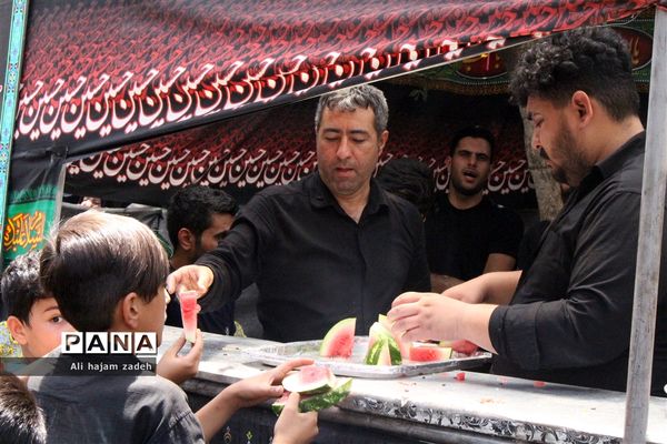 اجتماع بزرگ هیات عزاداری نصیرشهر در عاشورای حسینی