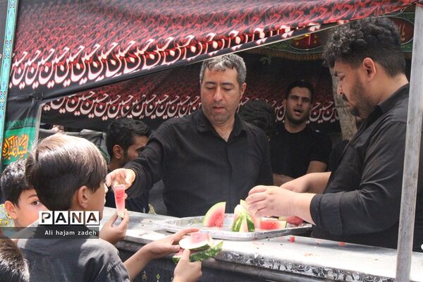 اجتماع بزرگ هیات عزاداری نصیرشهر در عاشورای حسینی