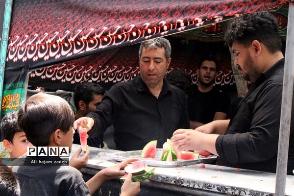 اجتماع بزرگ هیات عزاداری نصیرشهر در عاشورای حسینی
