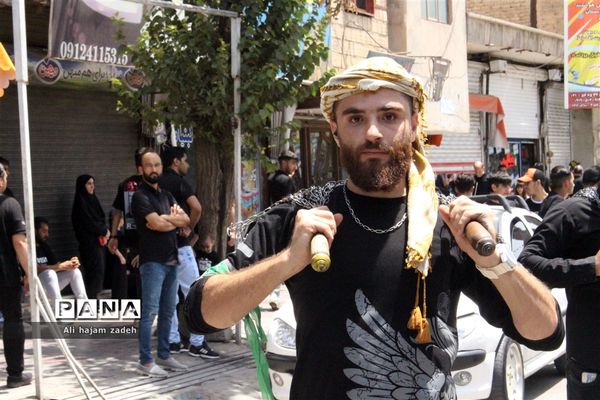 اجتماع بزرگ هیات عزاداری نصیرشهر در عاشورای حسینی