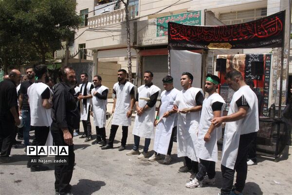اجتماع بزرگ هیات عزاداری نصیرشهر در عاشورای حسینی