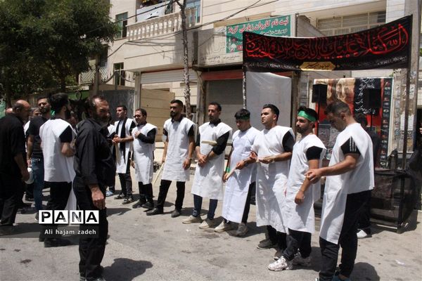 اجتماع بزرگ هیات عزاداری نصیرشهر در عاشورای حسینی