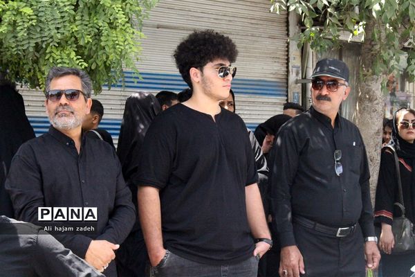 اجتماع بزرگ هیات عزاداری نصیرشهر در عاشورای حسینی