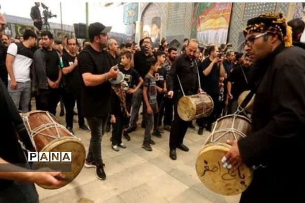 سربند یاحسین (ع) بر پیشانی نصف جهان