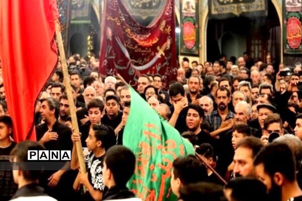 سربند یاحسین (ع) بر پیشانی نصف جهان
