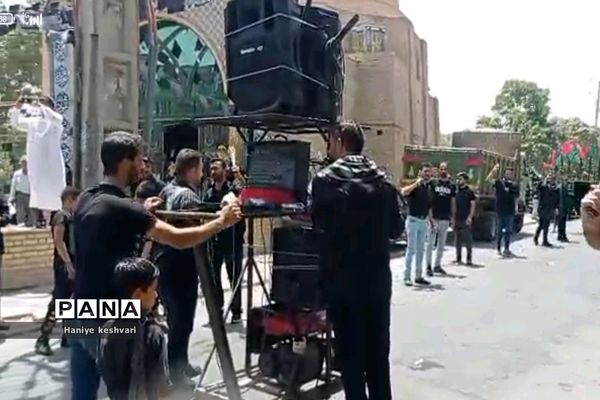 عزاداری عاشورای حسینی در شهرستان ورامین