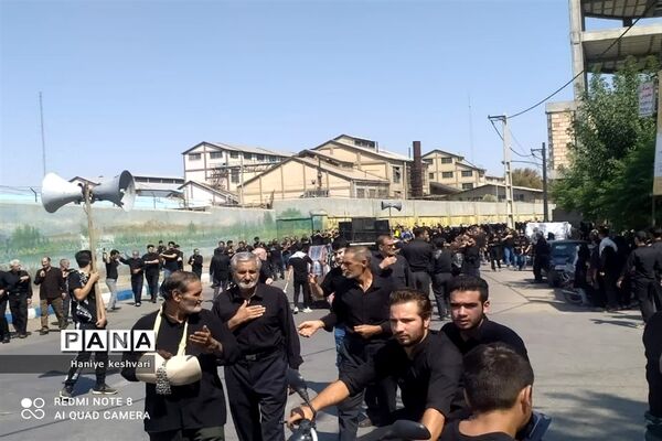 عزاداری عاشورای حسینی در شهرستان ورامین