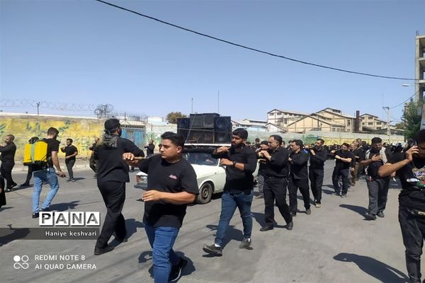 عزاداری عاشورای حسینی در شهرستان ورامین