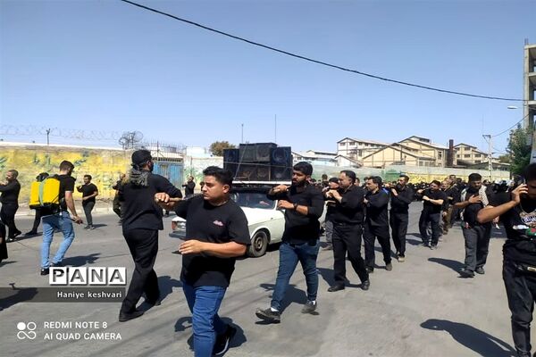 عزاداری عاشورای حسینی در شهرستان ورامین