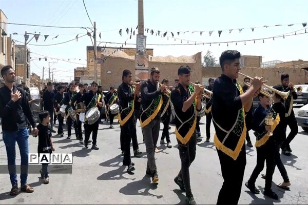 عزاداری سید و سالار شهدا آقا ابا عبدالله الحسین در شهر شهید پرور کوشک
