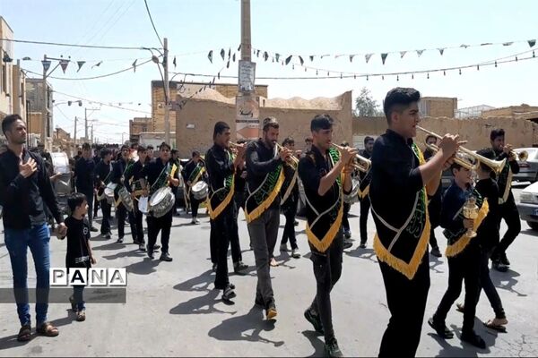 عزاداری سید و سالار شهدا آقا ابا عبدالله الحسین در شهر شهید پرور کوشک