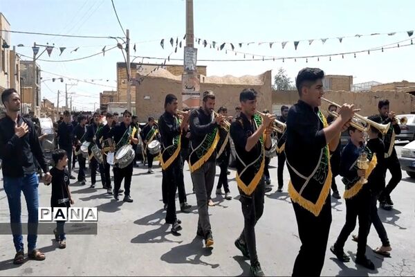 عزاداری سید و سالار شهدا آقا ابا عبدالله الحسین در شهر شهید پرور کوشک
