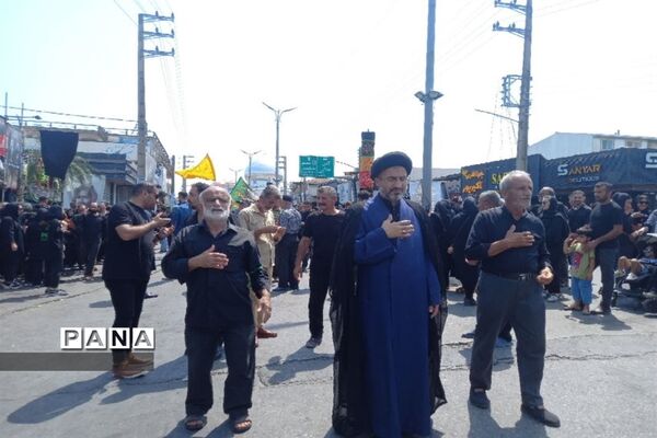 مراسم عزاداری روز عاشورای حسینی در شهرستان محمودآباد