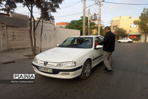 موکب نوجوانان حسینی در منطقه عبادی مشهد