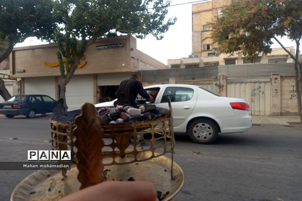 موکب نوجوانان حسینی در منطقه عبادی مشهد