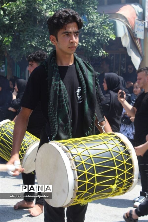 شور حسینی در گلوگاه