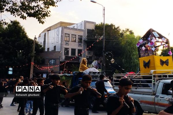 عزاداری عاشورای حسینی در شهرستان اقلید