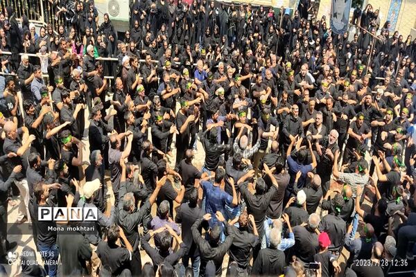 مراسم عزاداری روز عاشورا در میاندورود