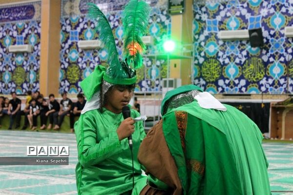 مراسم تعزیه خوانی واقعه عاشورا در شهرستان تنگستان