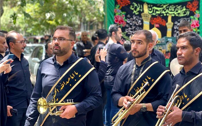 مراسم عاشورای حسینی در انگورستان ملک