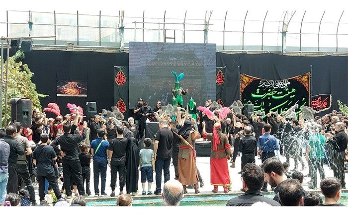 برگزاری  مراسم عبدالله الحسین در آموزش و پرورش شهرستان شهرضا