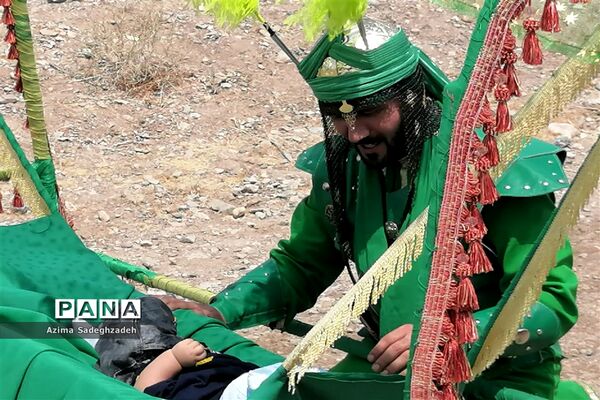 مراسم تعزیه‌خوانی روز عاشورا در خاتم
