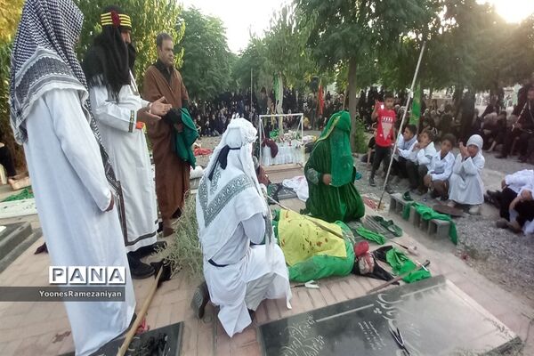 حرکت نمادین دسته بنی‌اسد در مزده خلیل‌آباد