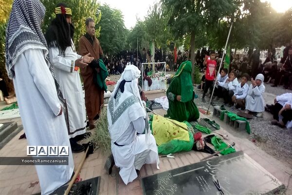 حرکت نمادین دسته بنی‌اسد در مزده خلیل‌آباد