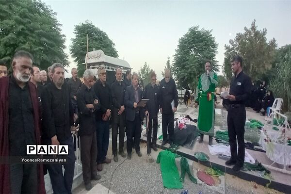 حرکت نمادین دسته بنی‌اسد در مزده خلیل‌آباد