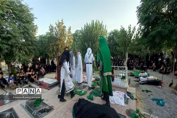 حرکت نمادین دسته بنی‌اسد در مزده خلیل‌آباد