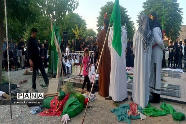 حرکت نمادین دسته بنی‌اسد در مزده خلیل‌آباد
