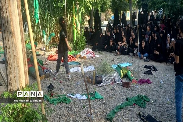 حرکت نمادین دسته بنی‌اسد در مزده خلیل‌آباد