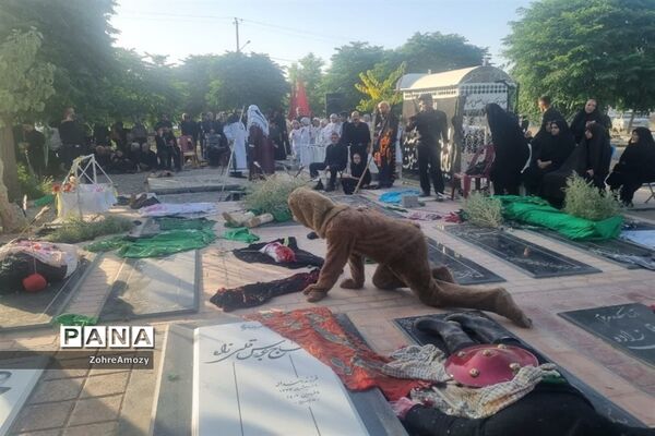 حرکت نمادین دسته بنی‌اسد در مزده خلیل‌آباد