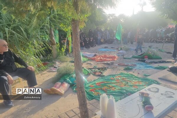 حرکت نمادین دسته بنی‌اسد در مزده خلیل‌آباد