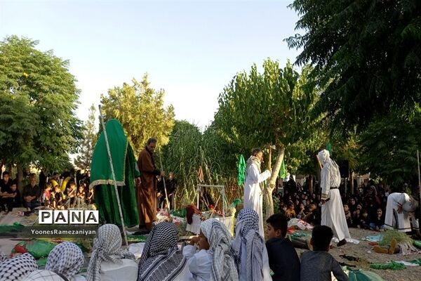 حرکت نمادین دسته بنی‌اسد در مزده خلیل‌آباد