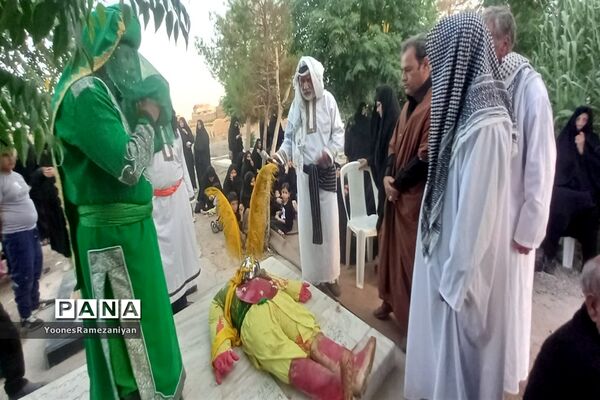 حرکت نمادین دسته بنی‌اسد در مزده خلیل‌آباد
