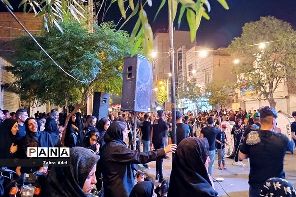 تجمع عزاداران شهرستان قرچک در روز سوم شهادت امام حسین(ع)
