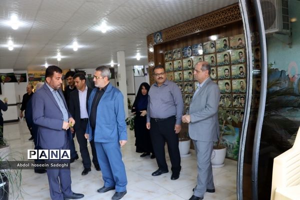 جلسه معارفه معاون ذی‌حساب اداره‌کل آموزش و پرورش استان بوشهر