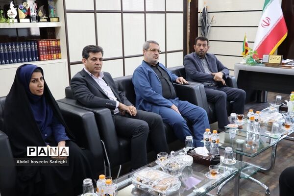 جلسه معارفه معاون ذی‌حساب اداره‌کل آموزش و پرورش استان بوشهر