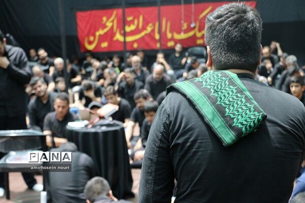 مراسم عزاداری دهه دوم محرم در هیات انصارالمهدی شهرستان قرچک