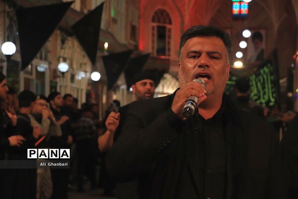 عزاداری سوم امام حسین(ع) در بازار تبریز‎