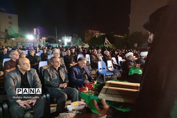 مراسم یادبود شهدای فرهنگی و دانش‌آموز مدارس شاهد ناحیه ۶ مشهد