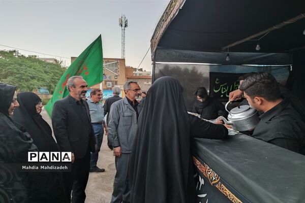 مراسم یادبود شهدای فرهنگی و دانش‌آموز مدارس شاهد ناحیه ۶ مشهد